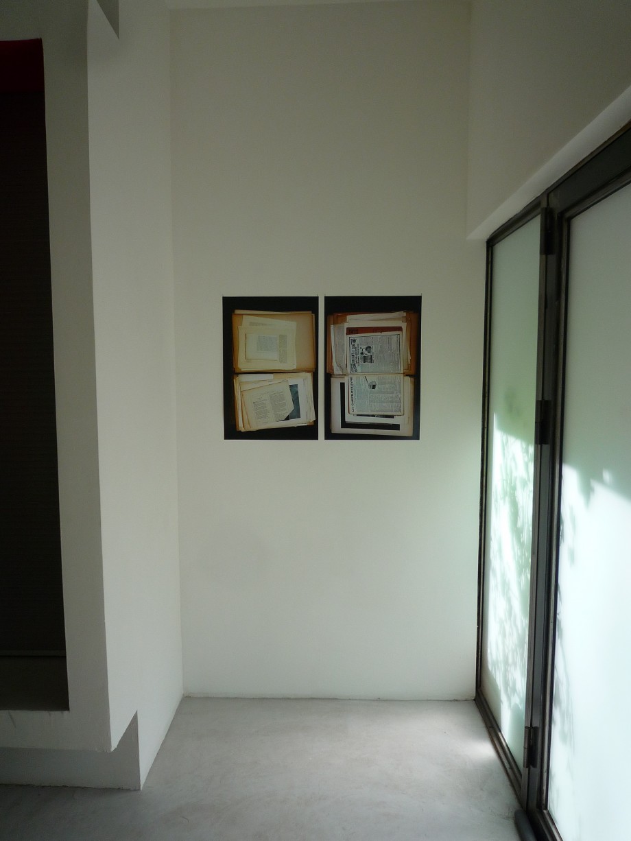 Vue de l’exposition Se serait avec vous retrouvée, ou perdue