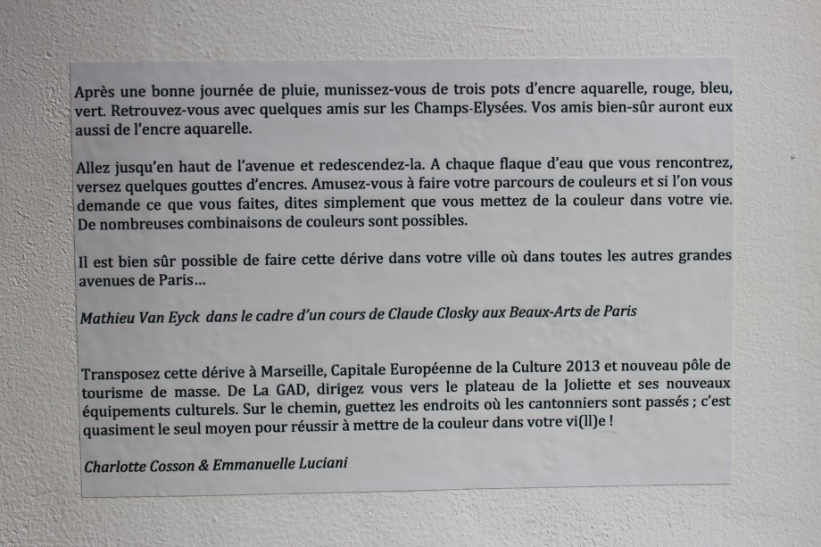 Vue de l’exposition Borderline