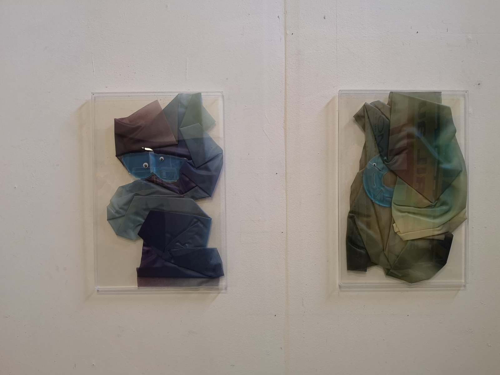 Vue de l’exposition « Le portfolio de la Galerie Valeria Cetraro », En gare !, Bagnolet, 2018