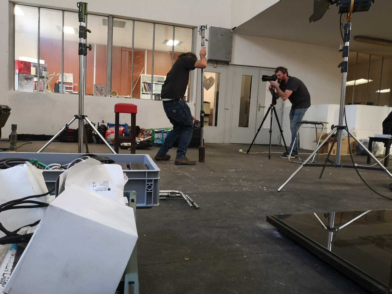 Studio photo — Arnaud Deschin, costume de performance