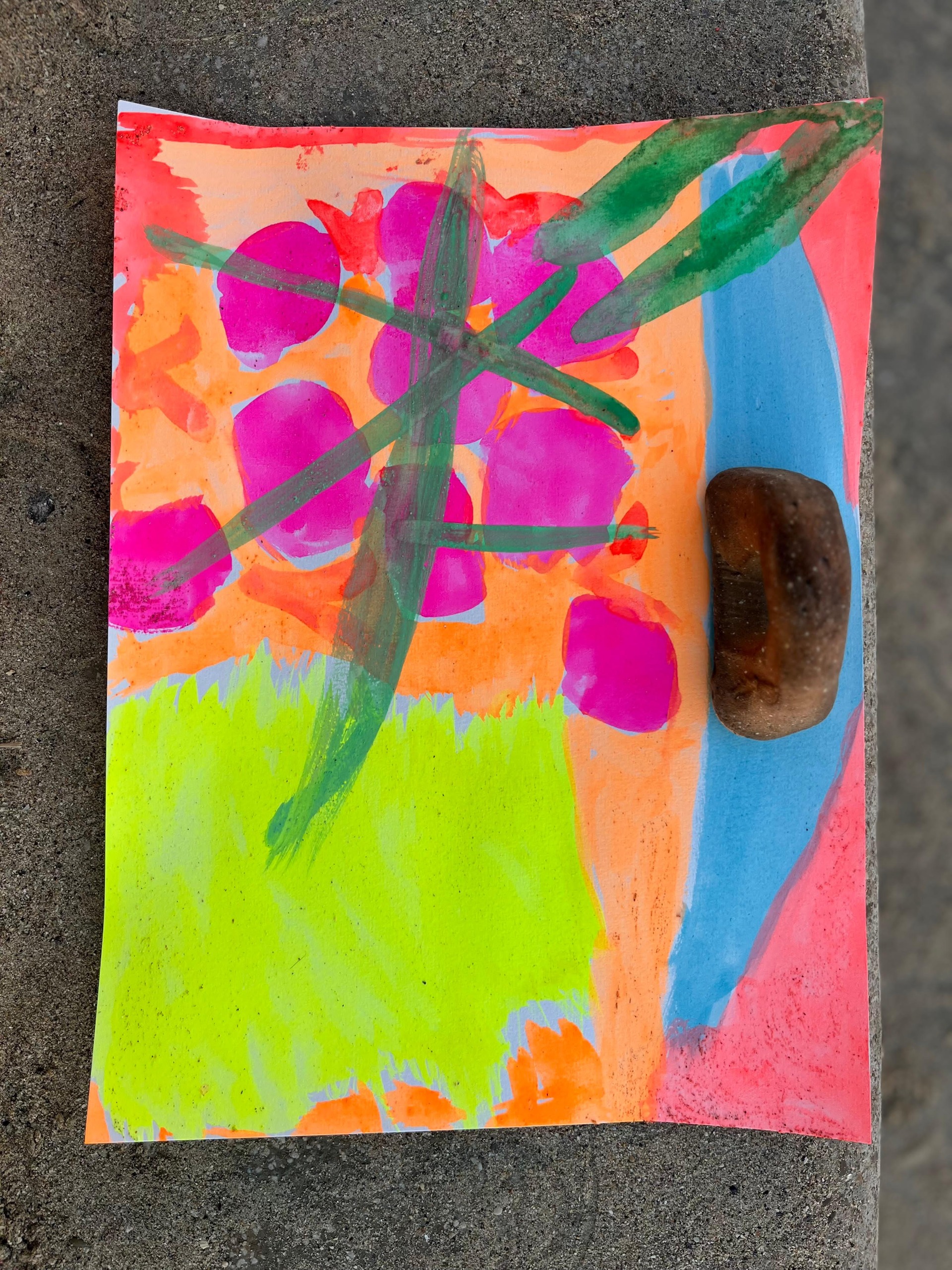 Peintures effets — œuvre 3.