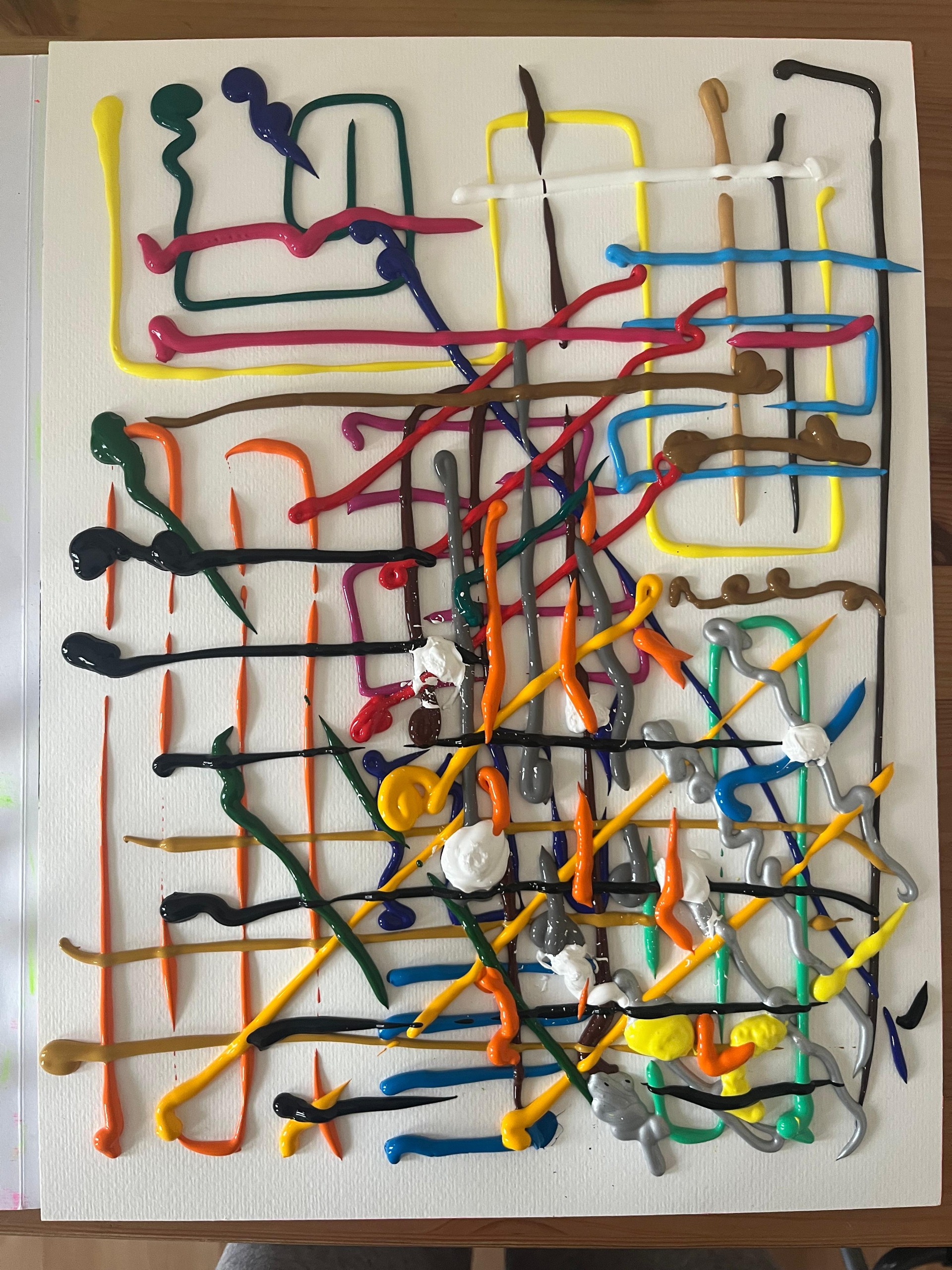 Peintures effets — œuvre 4.