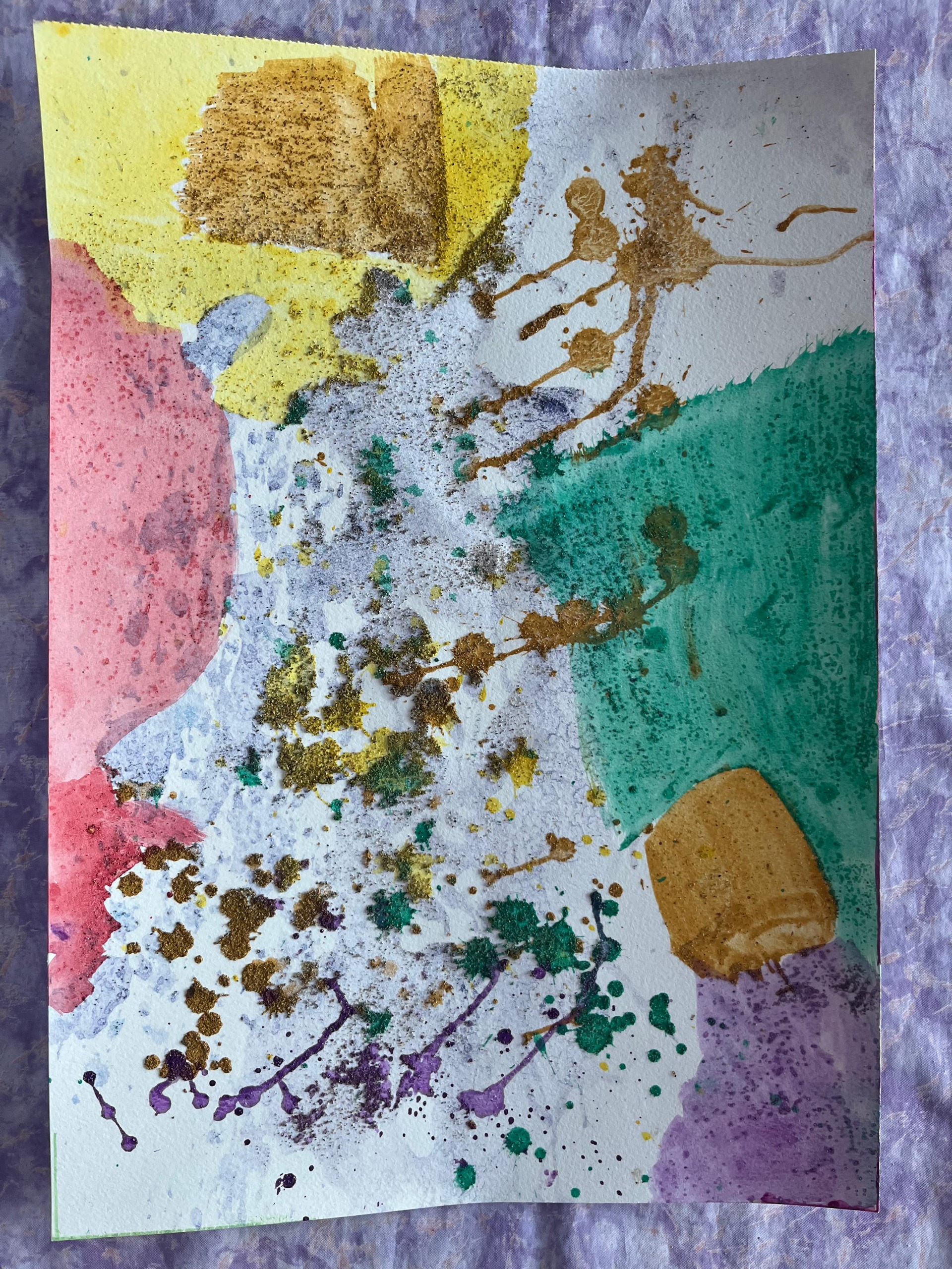Peintures effets — œuvre 5.
