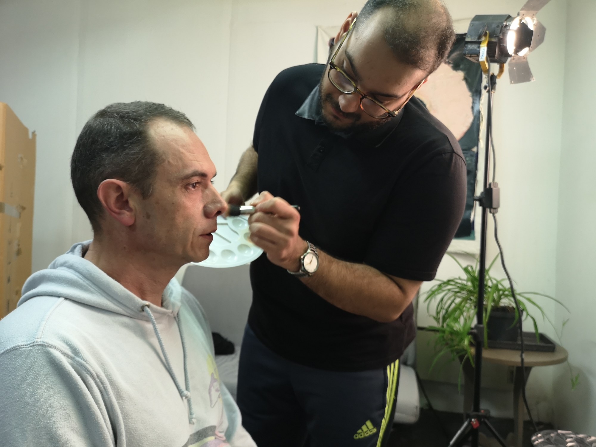 Studio photo — Arnaud Deschin, costume de performance, octobre 2018