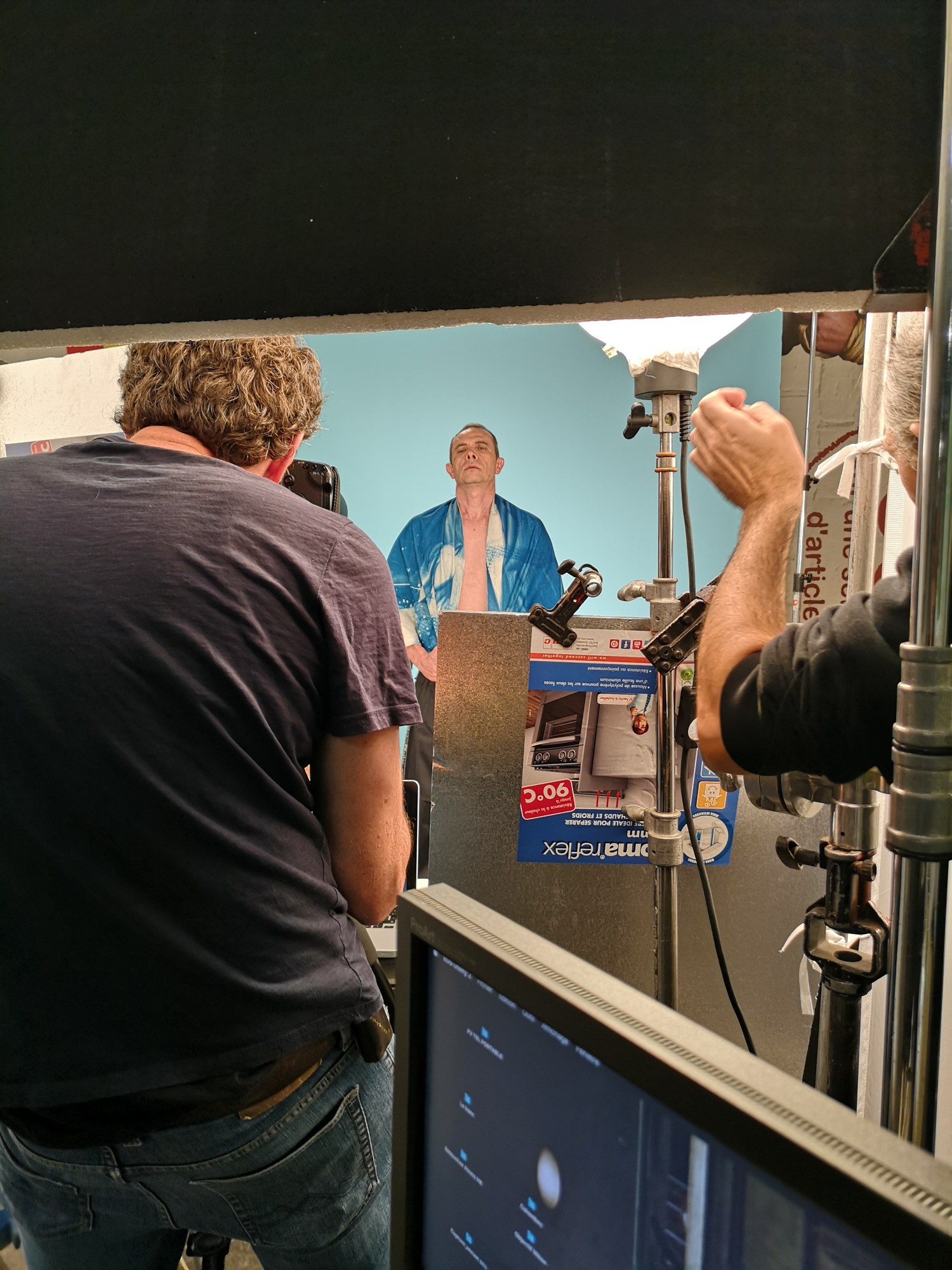 Studio photo — Arnaud Deschin, costume de performance, octobre 2018