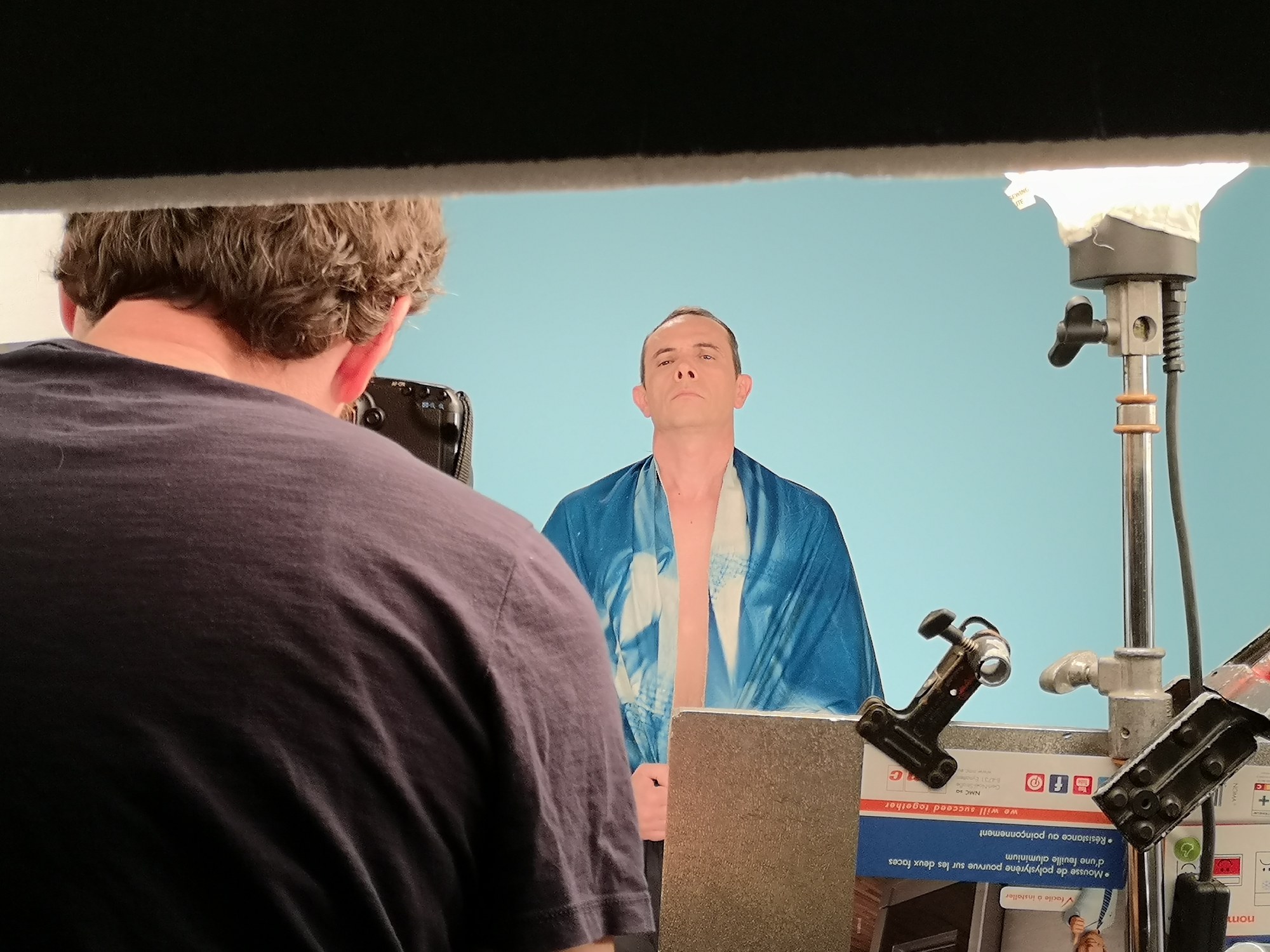 Studio photo — Arnaud Deschin, costume de performance, octobre 2018