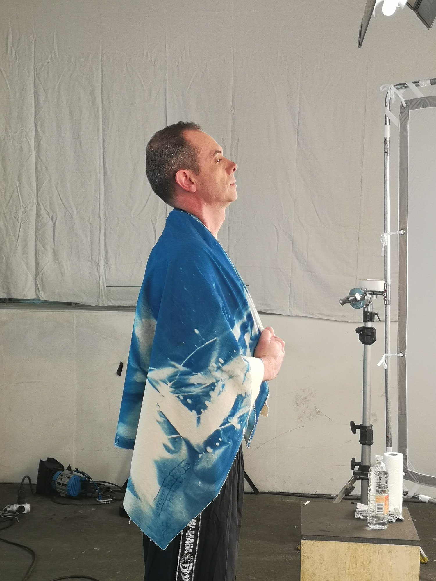 Studio photo — Arnaud Deschin, costume de performance, octobre 2018