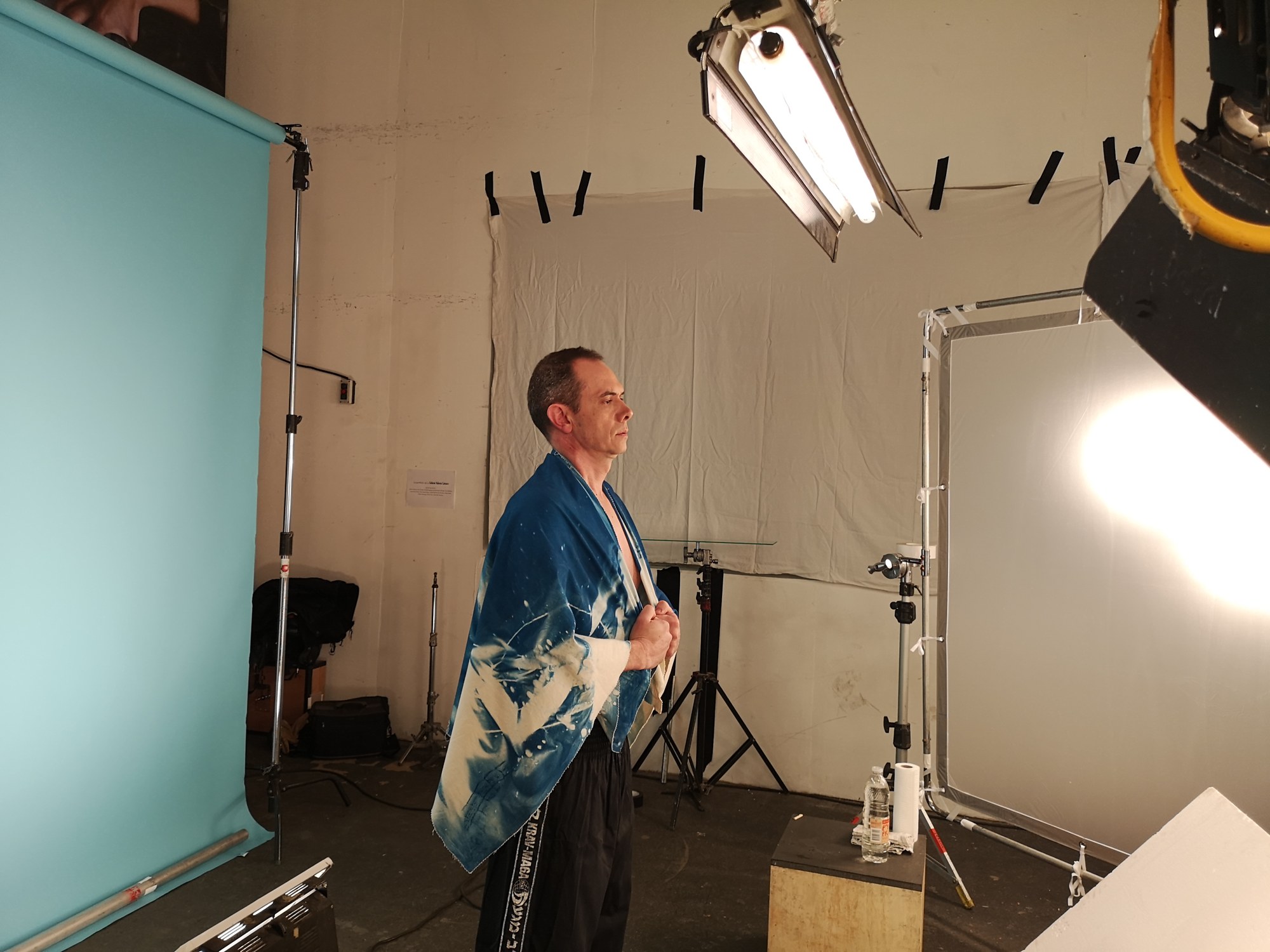 Studio photo — Arnaud Deschin, costume de performance, octobre 2018