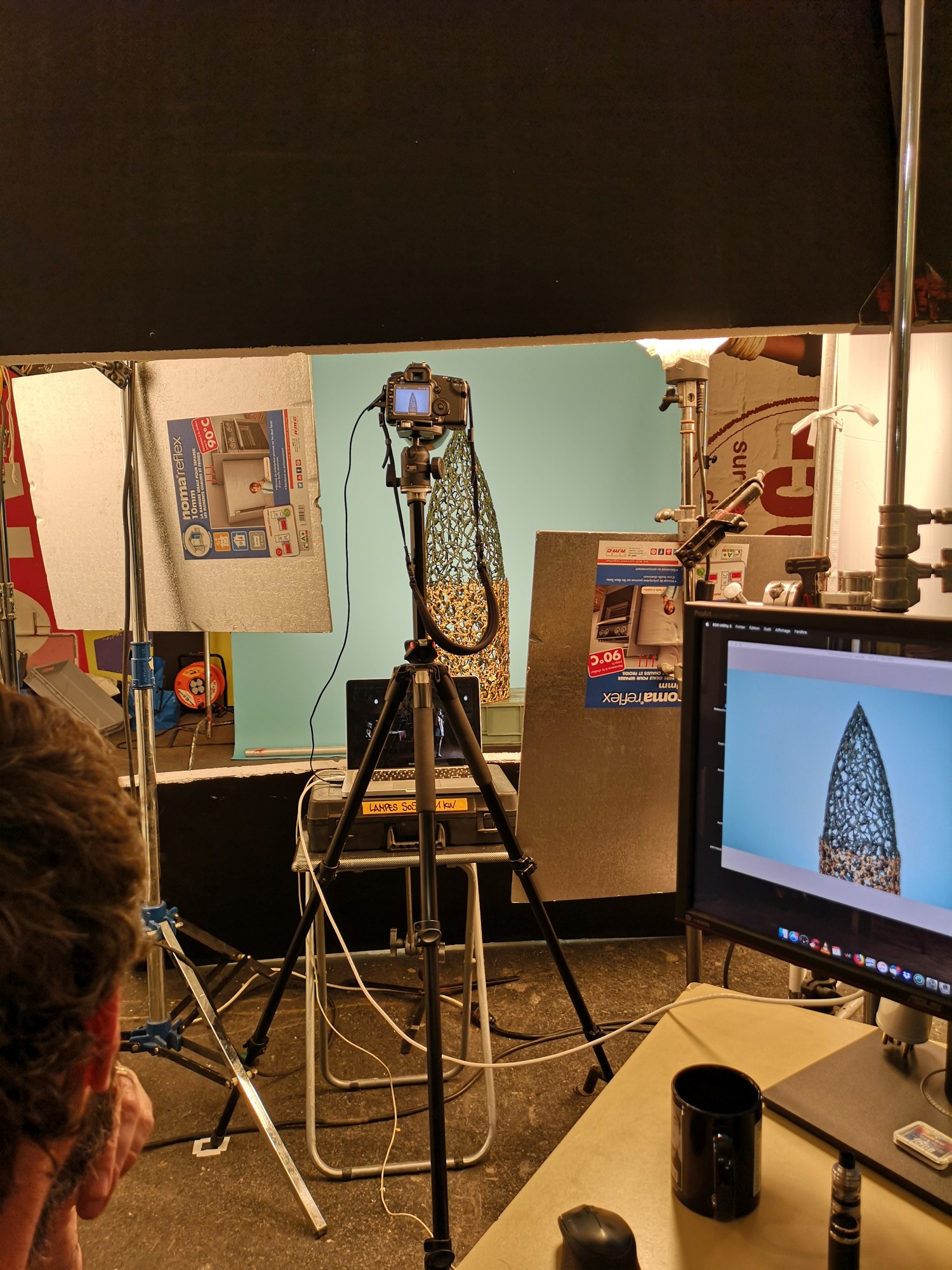 Studio photo — Arnaud Deschin, costume de performance, octobre 2018