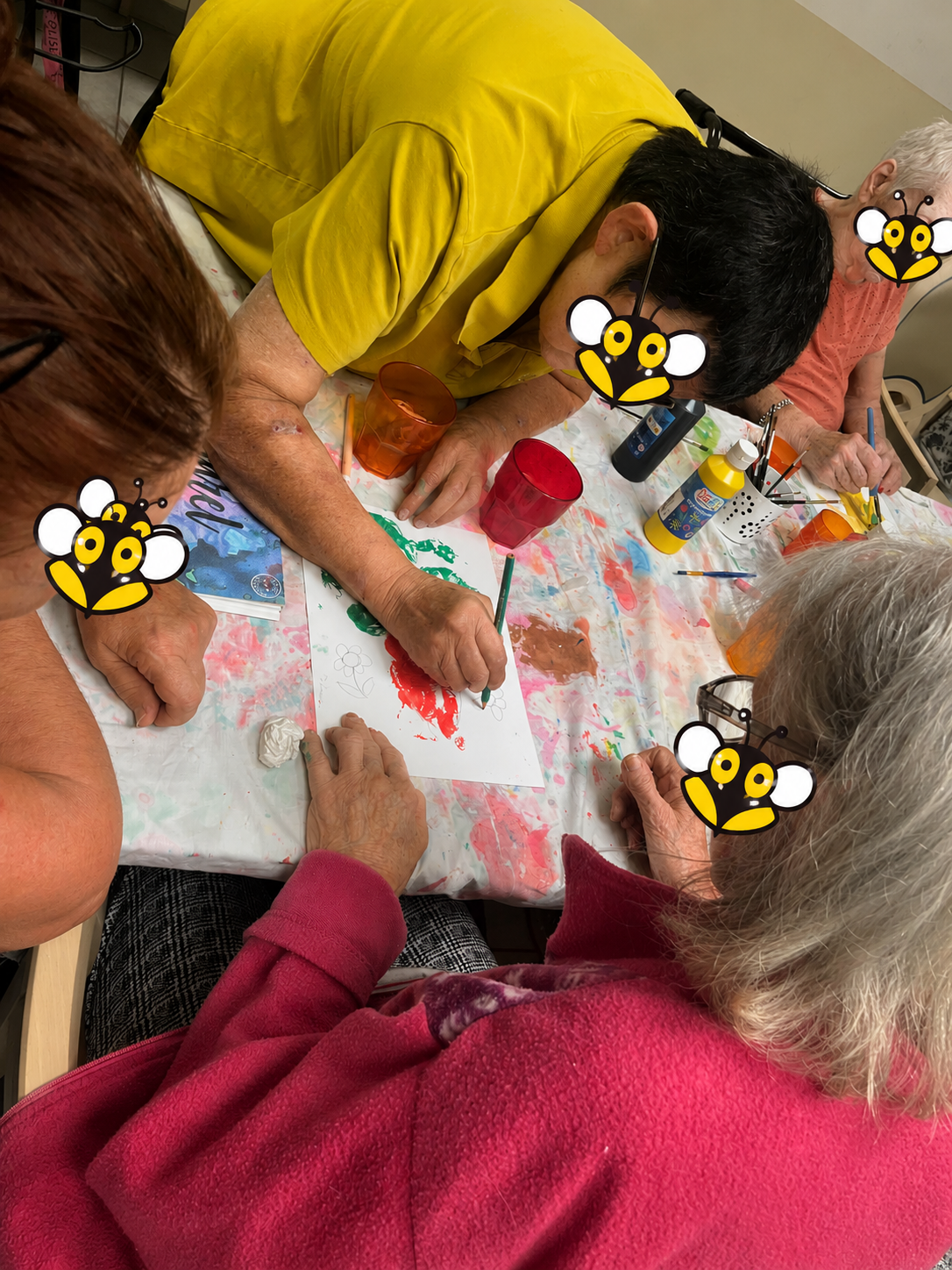 Séance d’art-thérapie Aigle-Abeilles - photographie 5