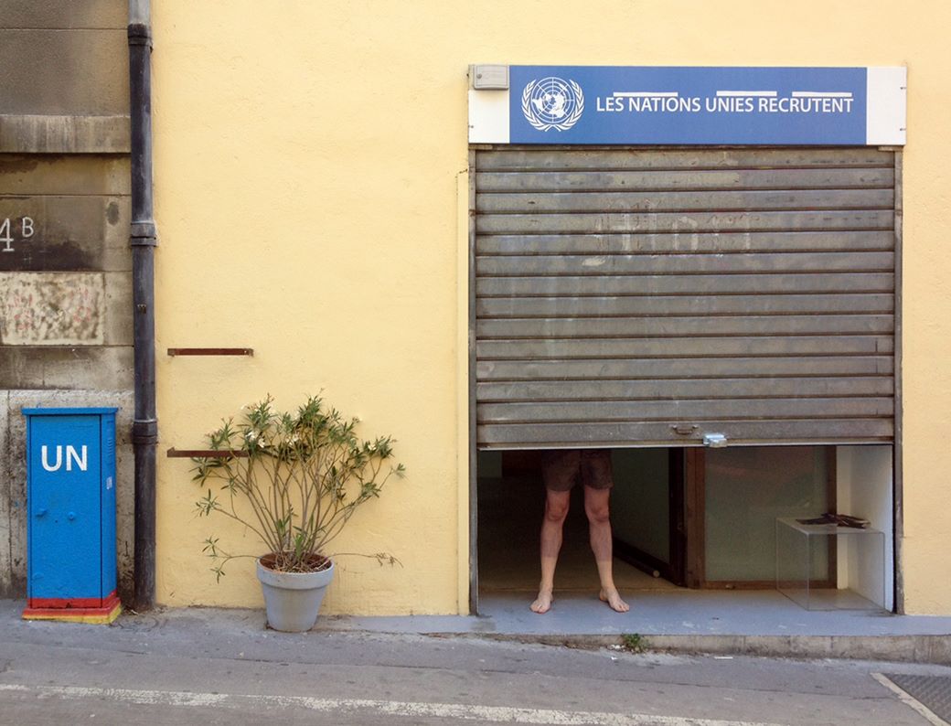 Clainchard feat Desplanques — vue extérieure de La GAD Marseille, 2014