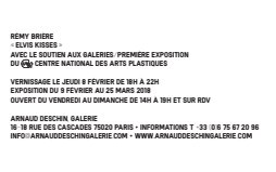 Rémy Brière — Flyers et cartons