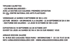 Tiphaine Calmettes — Flyers et cartons