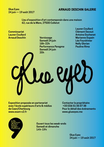 Glue Eyes — Flyers et cartons