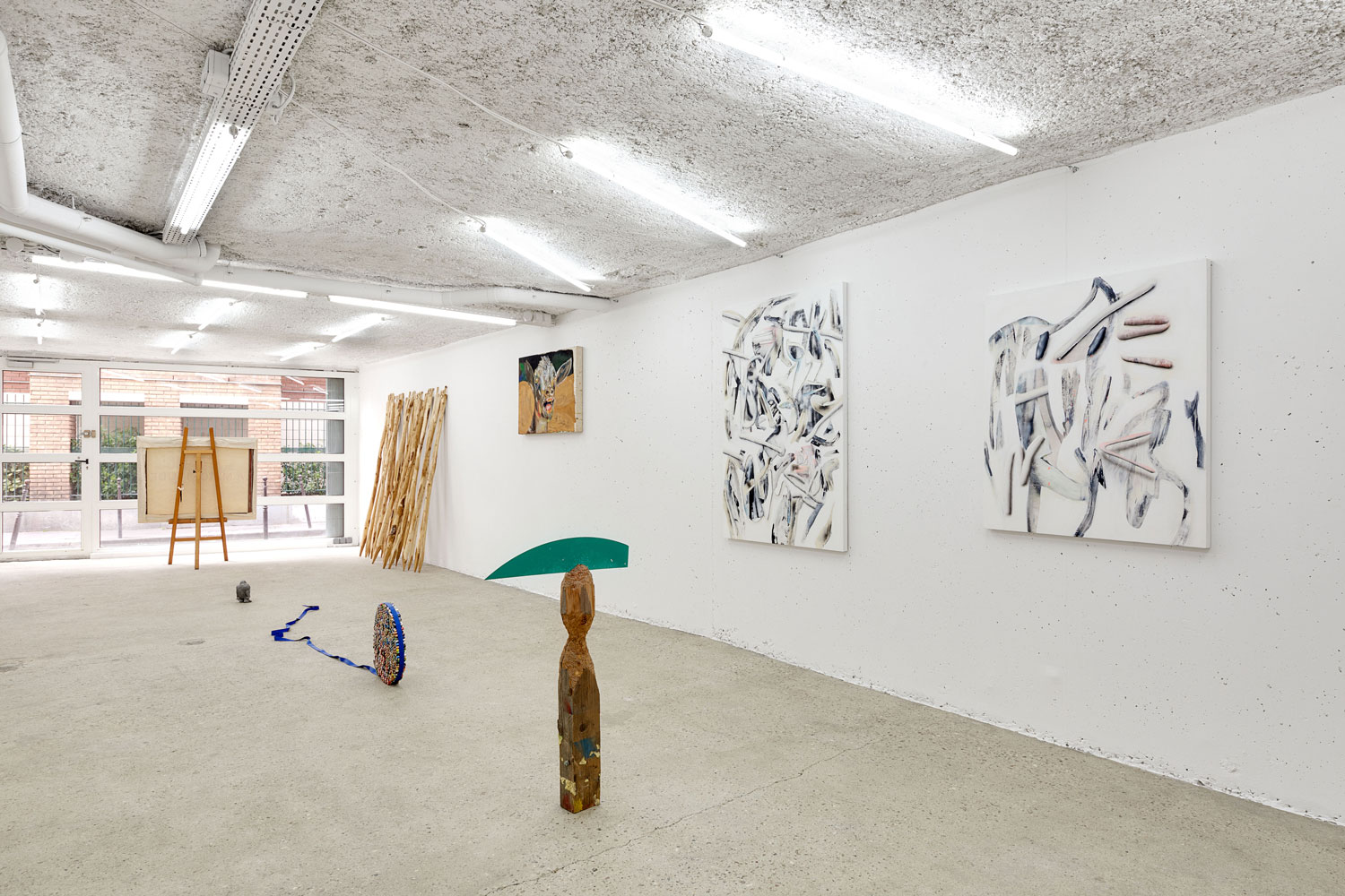 "Berlin Est", group show, 2016 - photo © Romain Darnaud