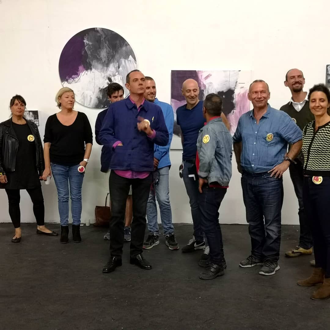 Vernissage de Bartgnolet, En gare !, Bagnolet, 2018
