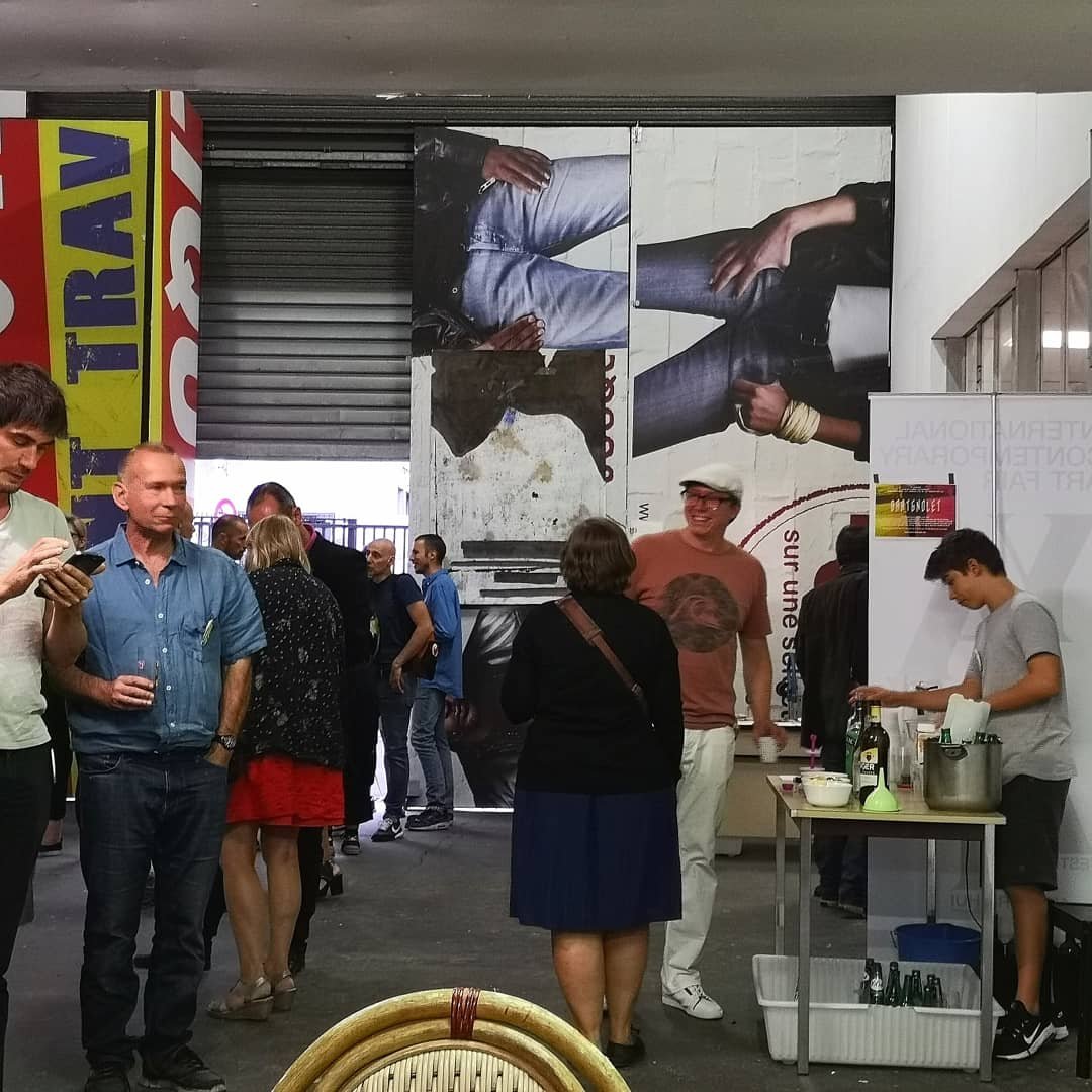 Vernissage de Bartgnolet, En gare !, Bagnolet, 2018