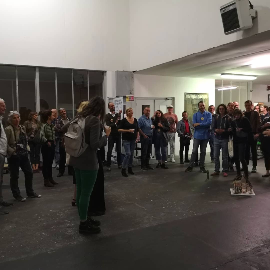 Vernissage de Bartgnolet, En gare !, Bagnolet, 2018