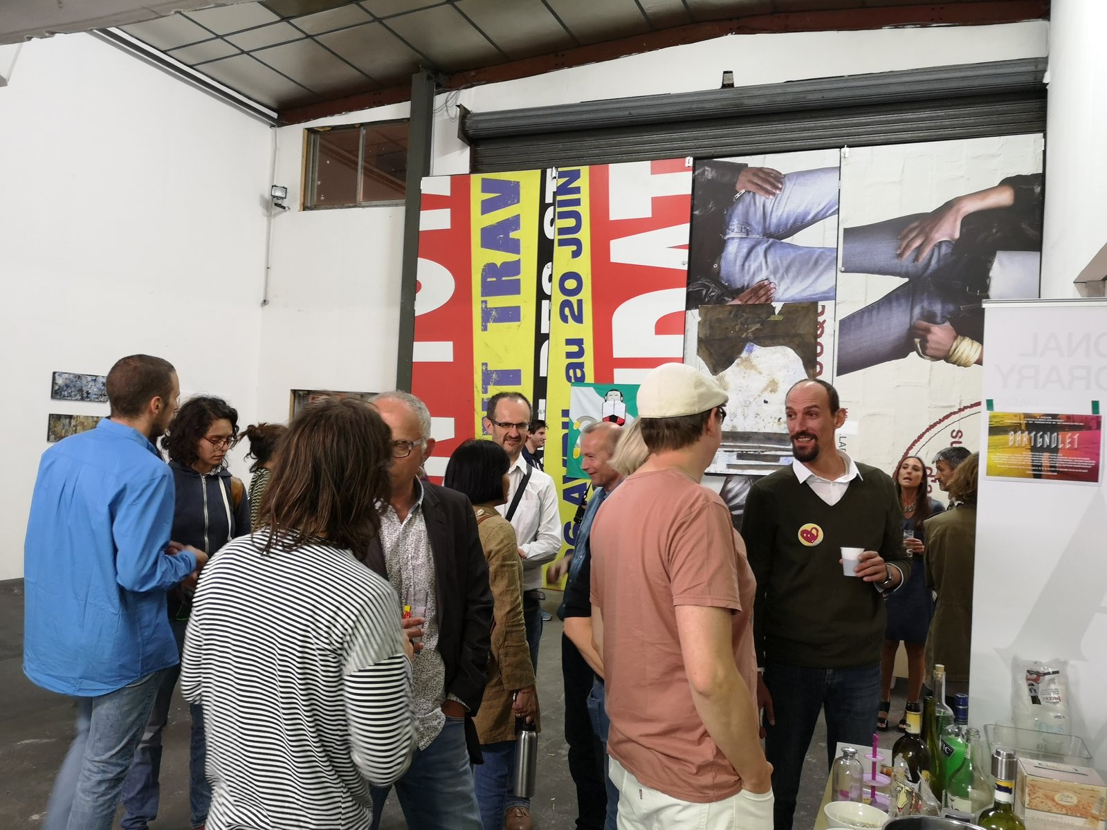 Vernissage de Bartgnolet, En gare !, Bagnolet, 2018