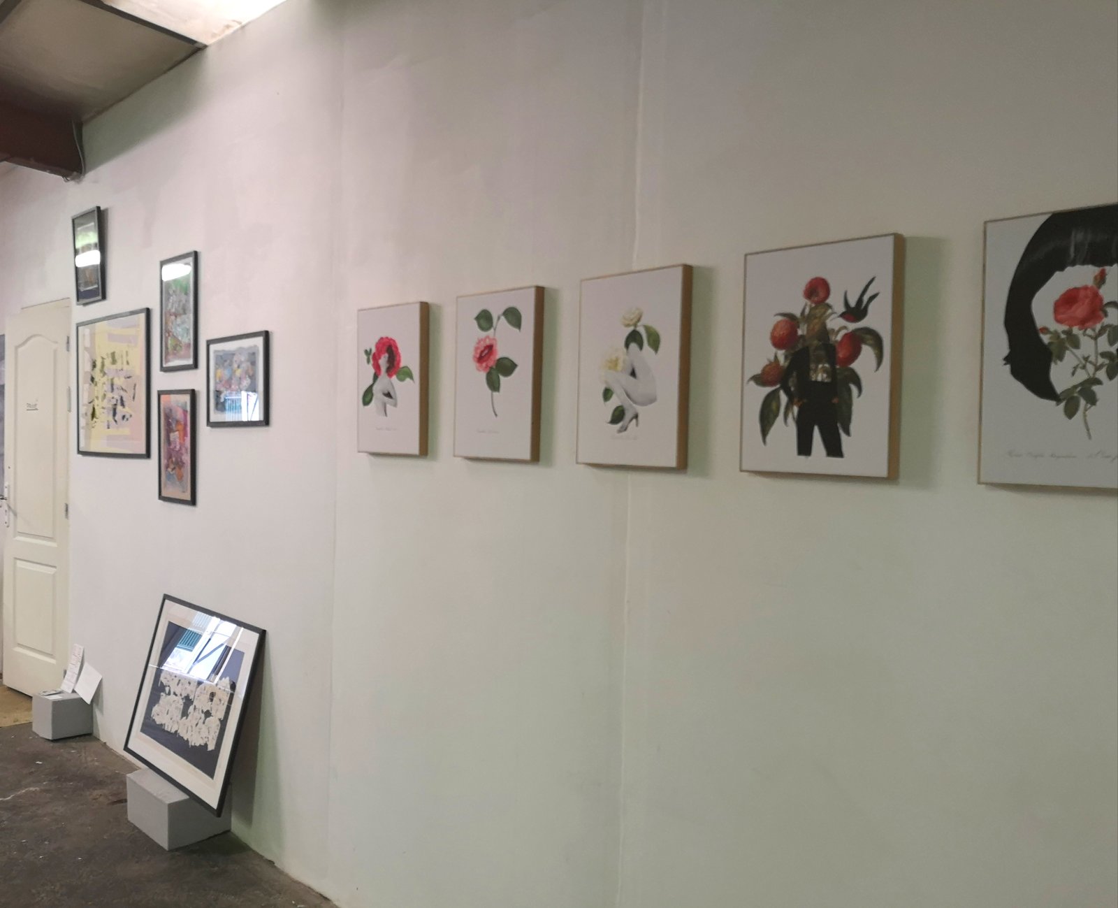 Vue de l’exposition « Bartgnolet », En gare !, Bagnolet, 22 août 2018.
