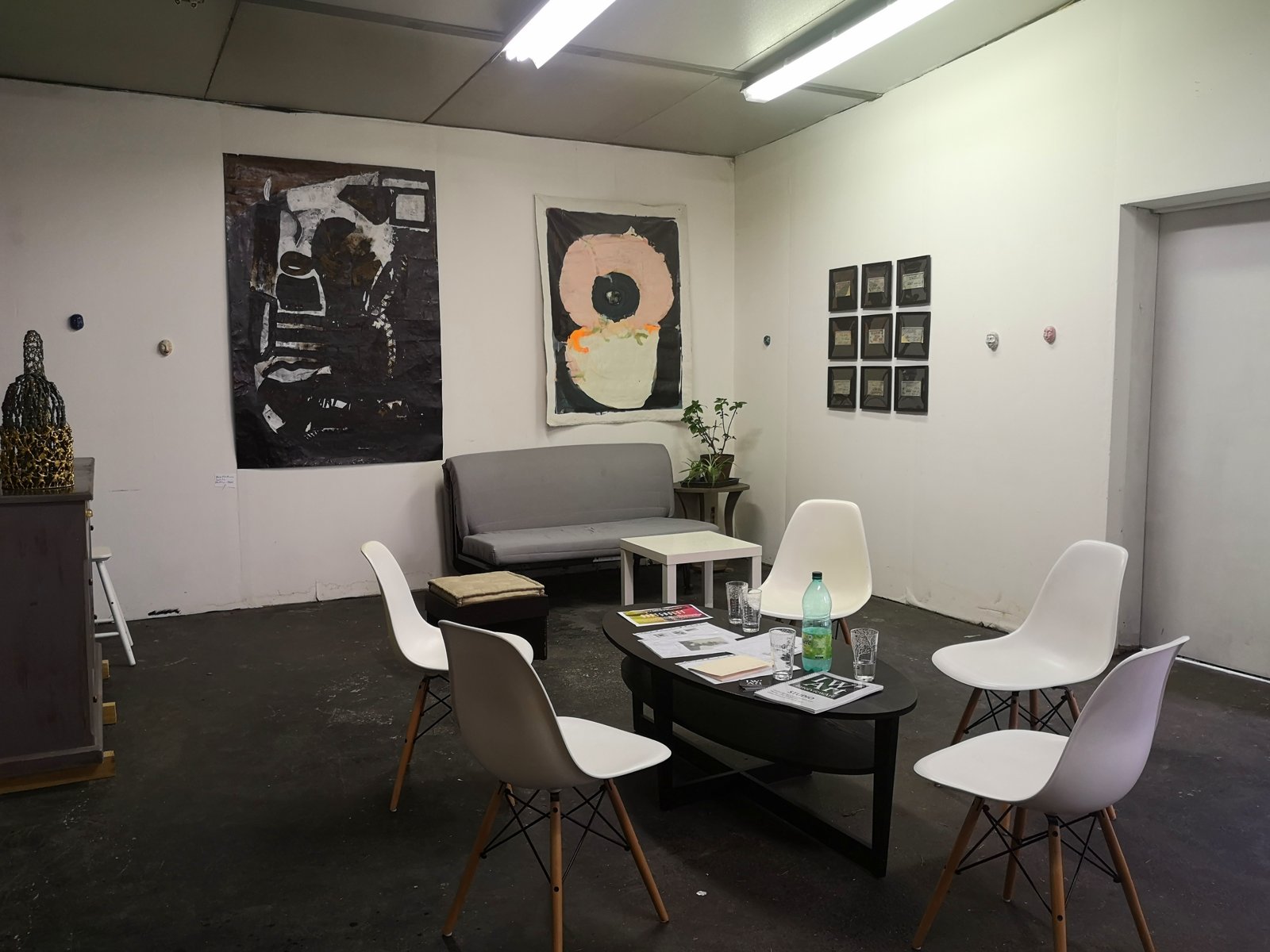 Vue de l’exposition « Bartgnolet », En gare !, Bagnolet, 22 août 2018.