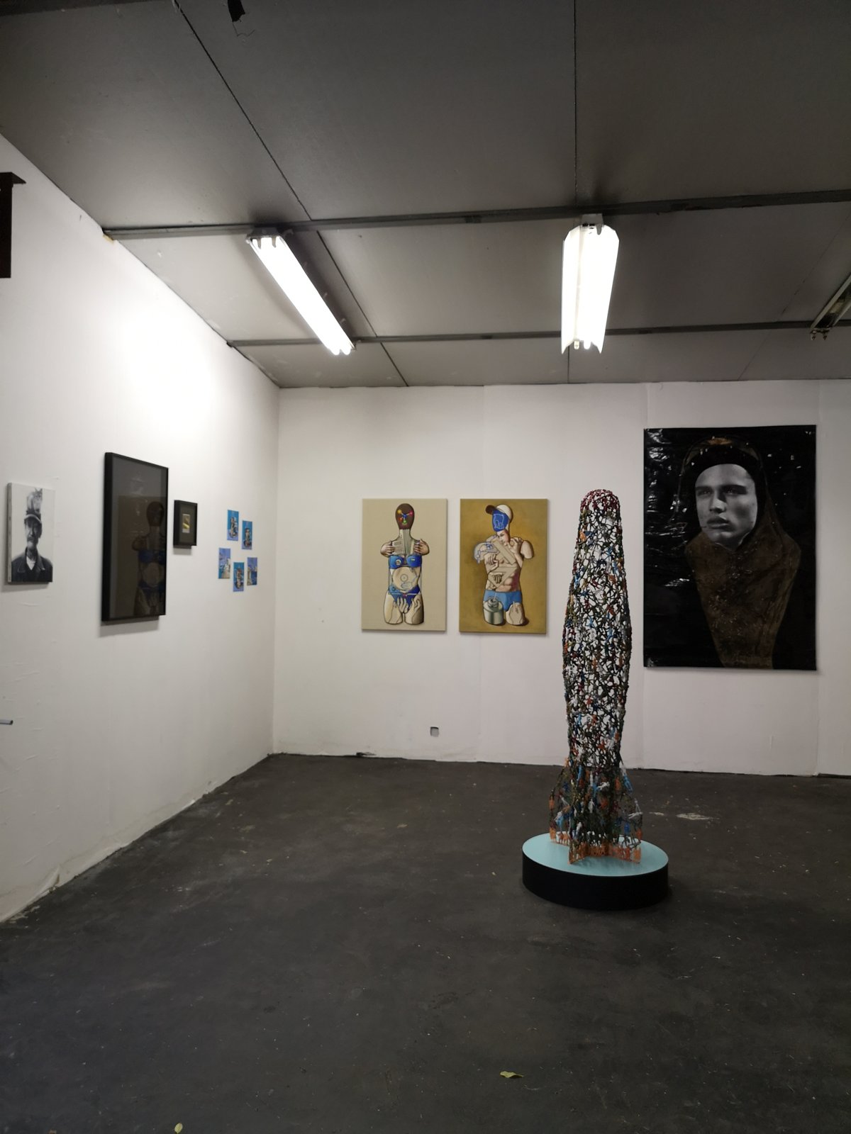 Vue de l’exposition « Bartgnolet », En gare !, Bagnolet, 23 août 2018.
