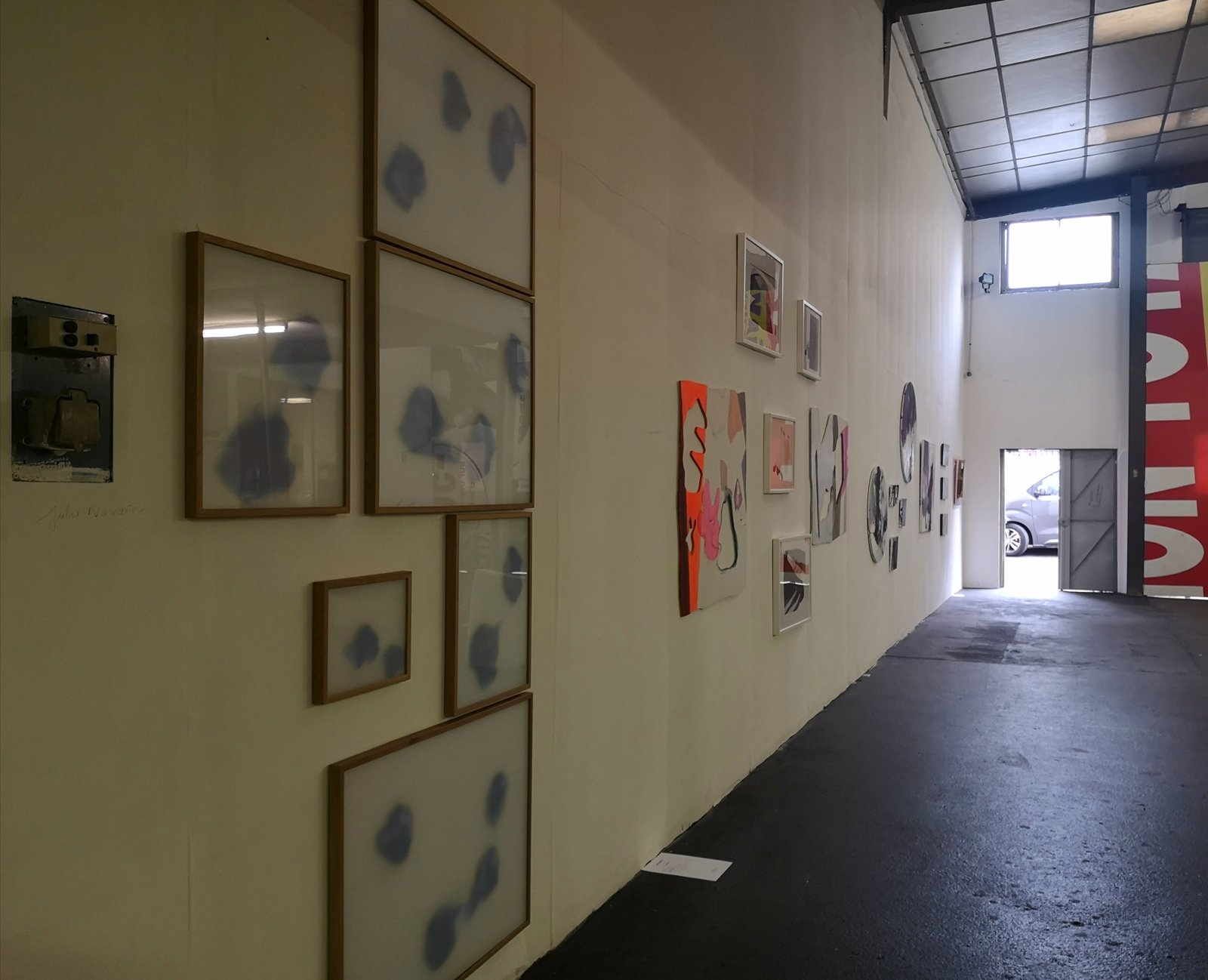 Vue de l’exposition « Bartgnolet », En gare !, Bagnolet, 22 août 2018.
