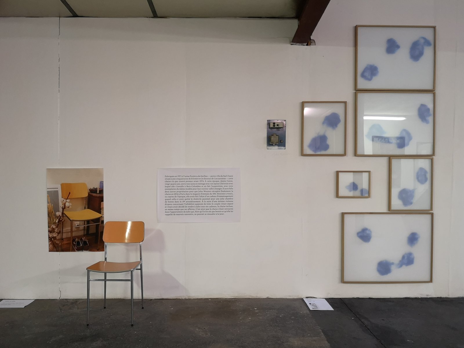 Vue de l’exposition « Bartgnolet », En gare !, Bagnolet, 23 août 2018.