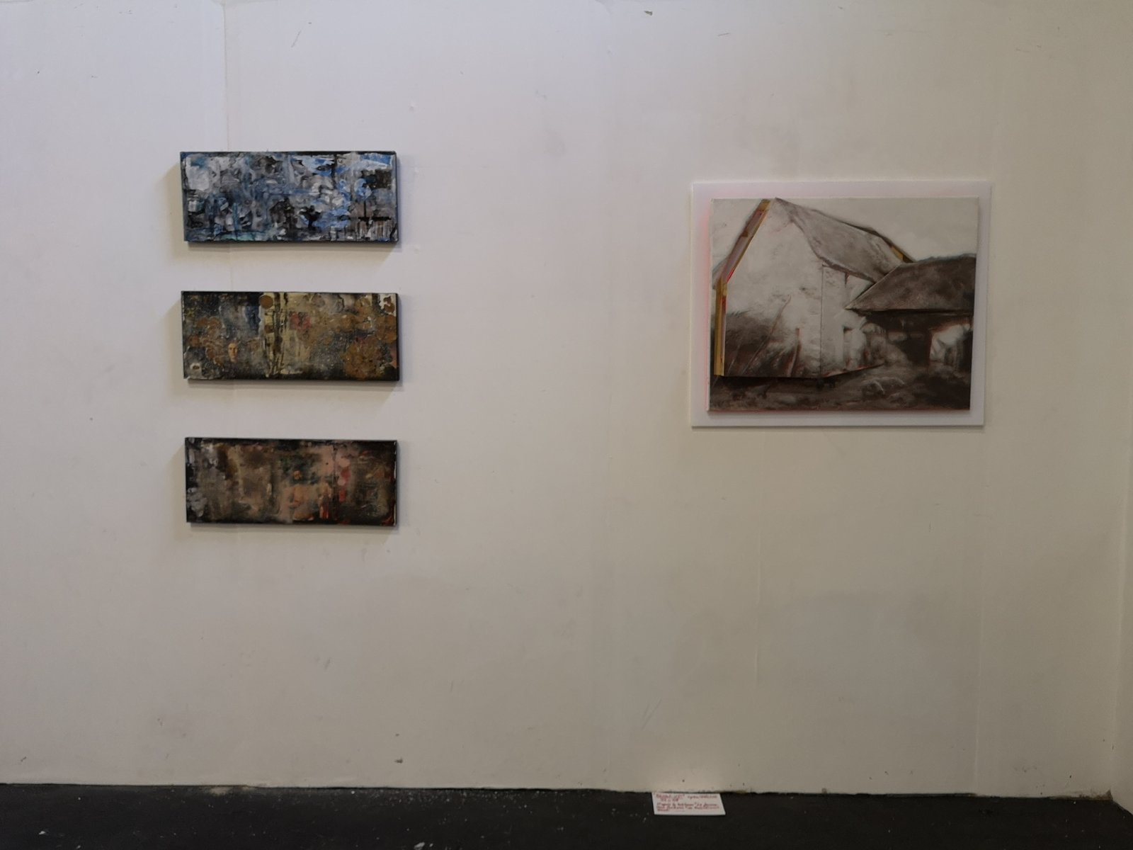 Vue de l’exposition « Bartgnolet », En gare !, Bagnolet, 23 août 2018.