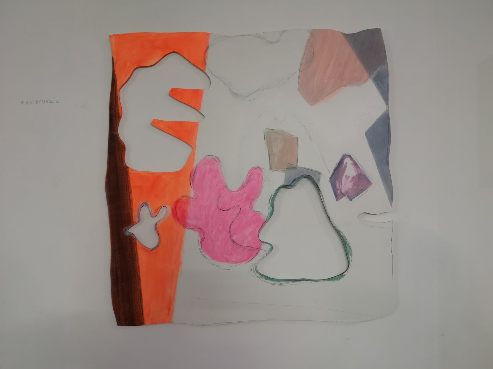 Vue de l’exposition « Bartgnolet », En gare !, Bagnolet, 23 août 2018.