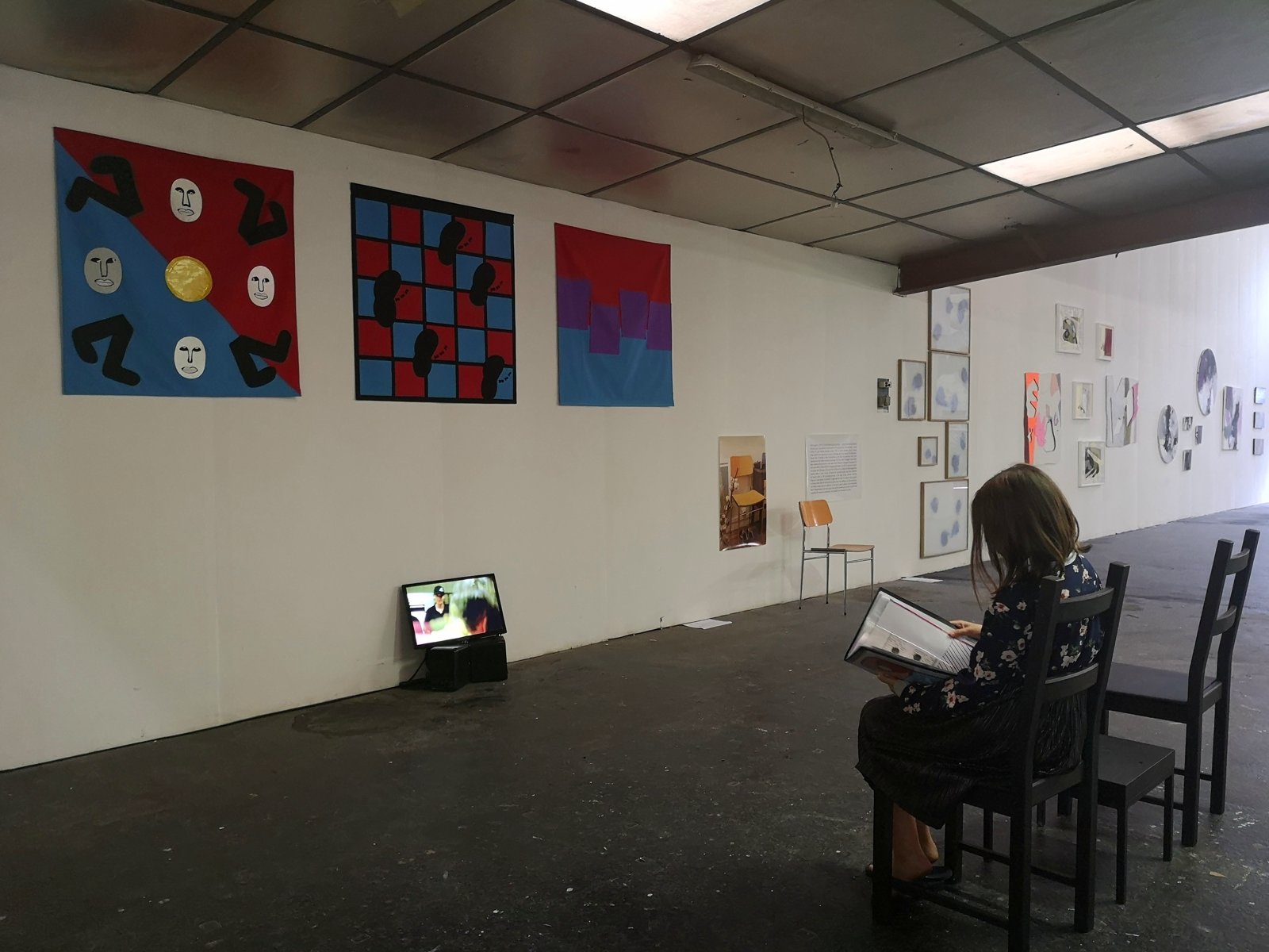 Vue de l’exposition « Bartgnolet », En gare !, Bagnolet, 22 août 2018.