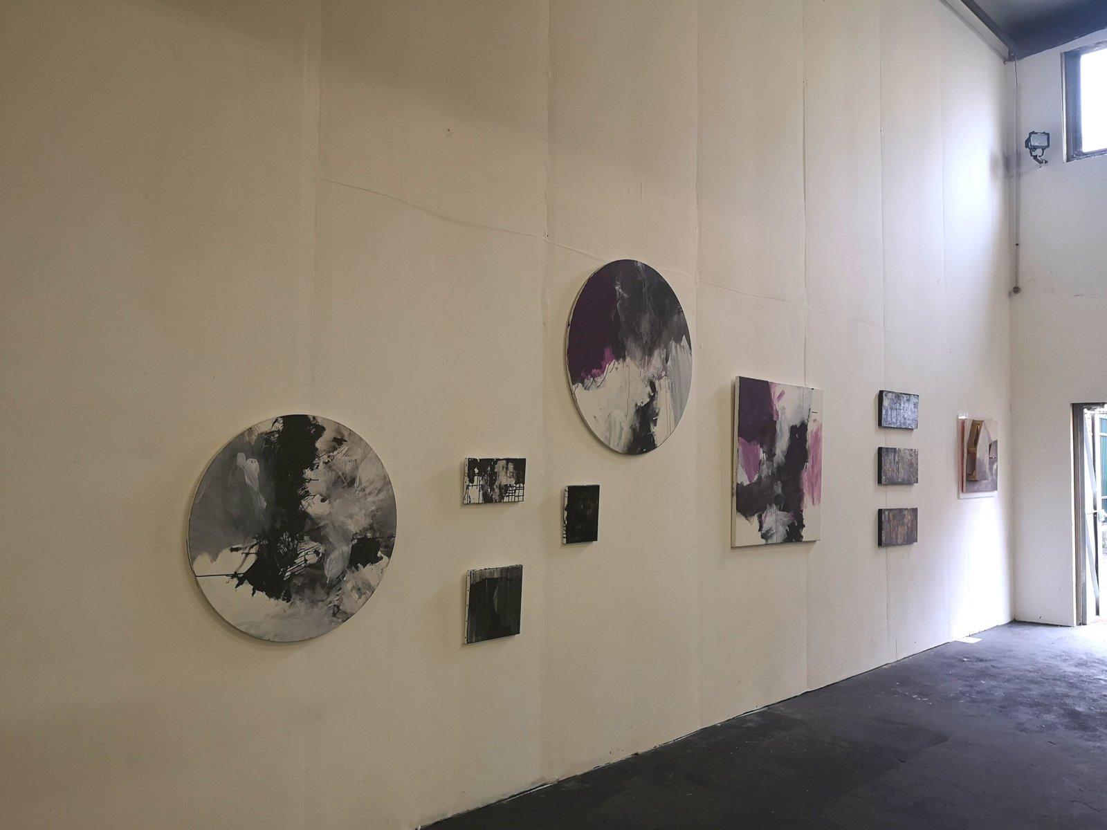 Vue de l’exposition « Bartgnolet », En gare !, Bagnolet, 22 août 2018.