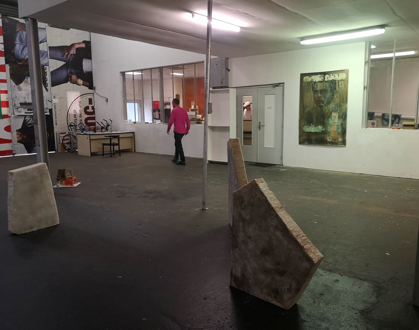 Vue de l’exposition « Bartgnolet », En gare !, Bagnolet, 22 août 2018.