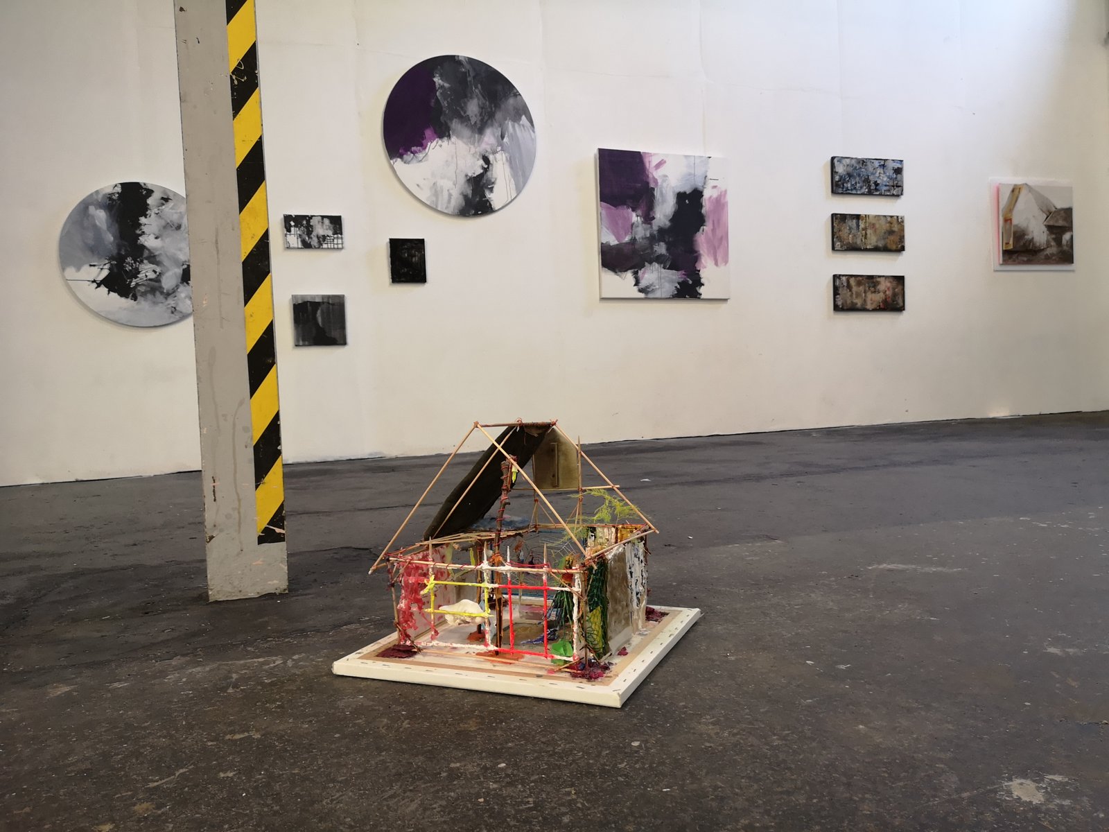 Vue de l’exposition « Bartgnolet », En gare !, Bagnolet, 23 août 2018.