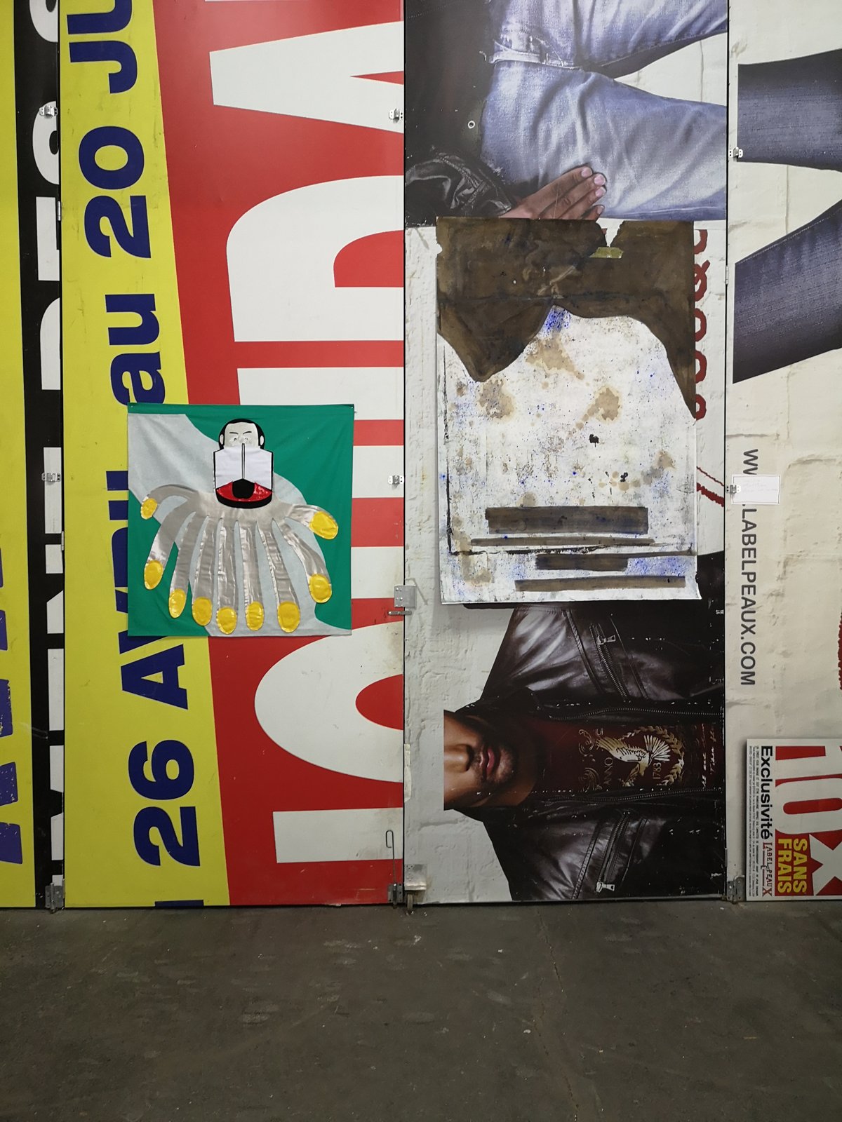 Vue de l’exposition « Bartgnolet », En gare !, Bagnolet, 23 août 2018.
