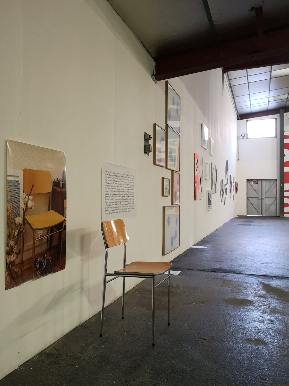Vue de l’exposition « Bartgnolet », En gare !, Bagnolet, 23 août 2018.