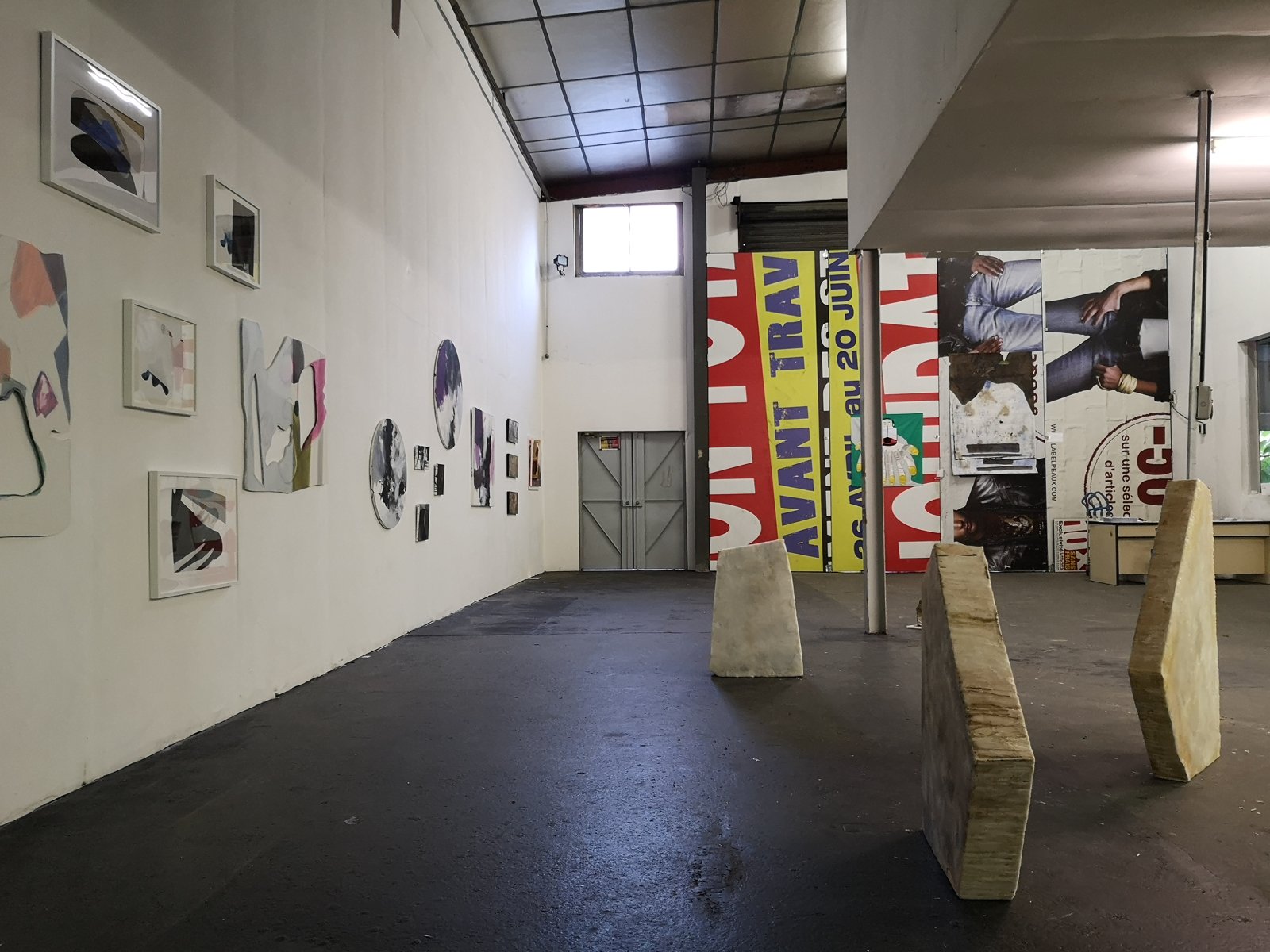 Vue de l’exposition « Bartgnolet », En gare !, Bagnolet, 23 août 2018.