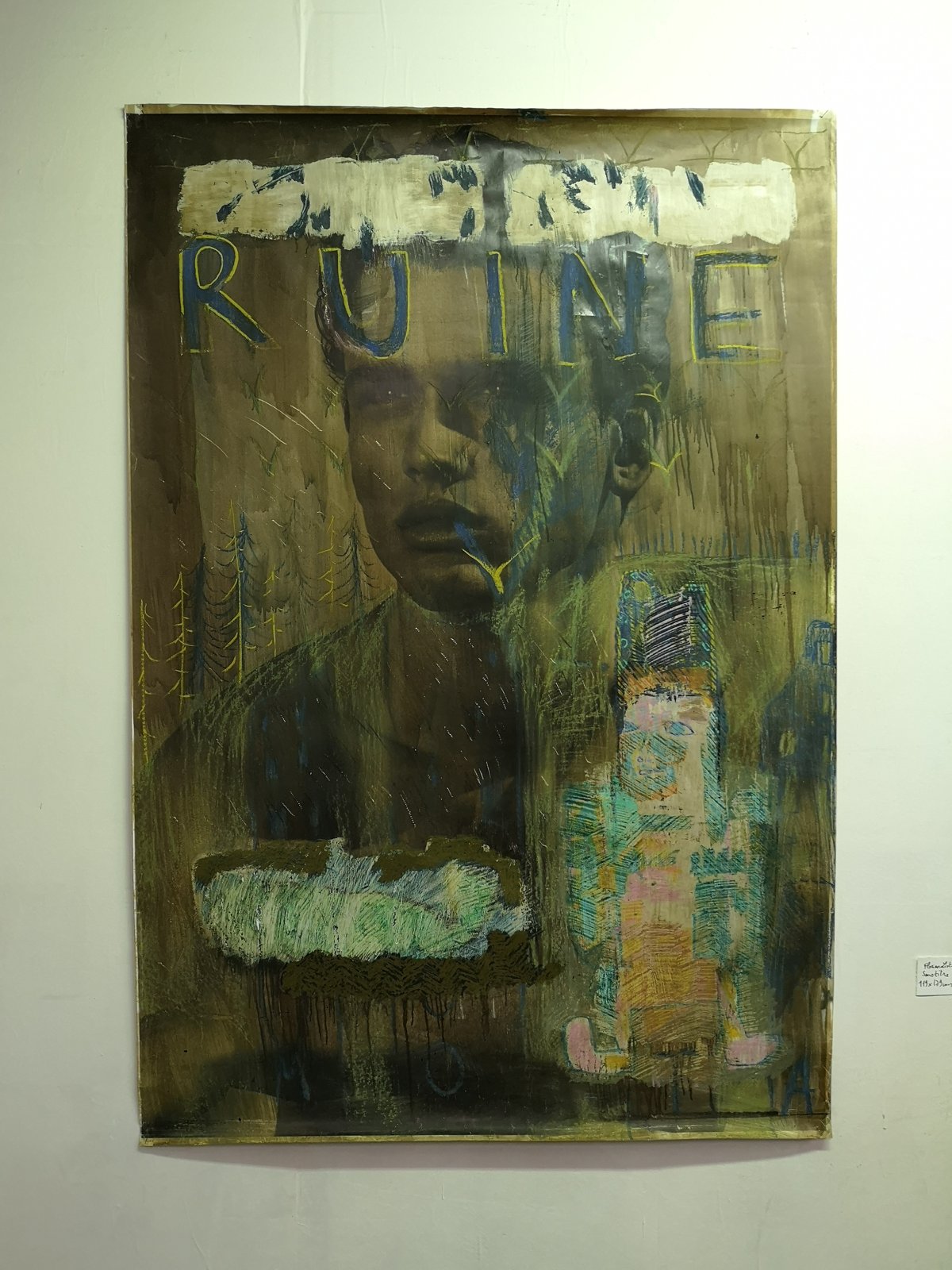 Vue de l’exposition « Bartgnolet », En gare !, Bagnolet, 23 août 2018.