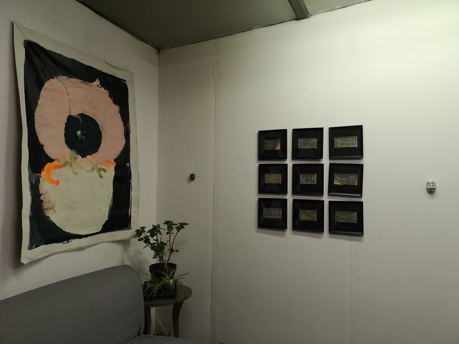 Vue de l’exposition « Bartgnolet », En gare !, Bagnolet, 23 août 2018.