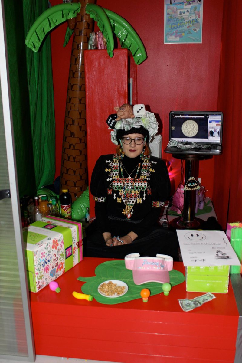Ideal Corpus feat Matthieu Clainchard — vie du vernissage, La GAD Marseille, 2014