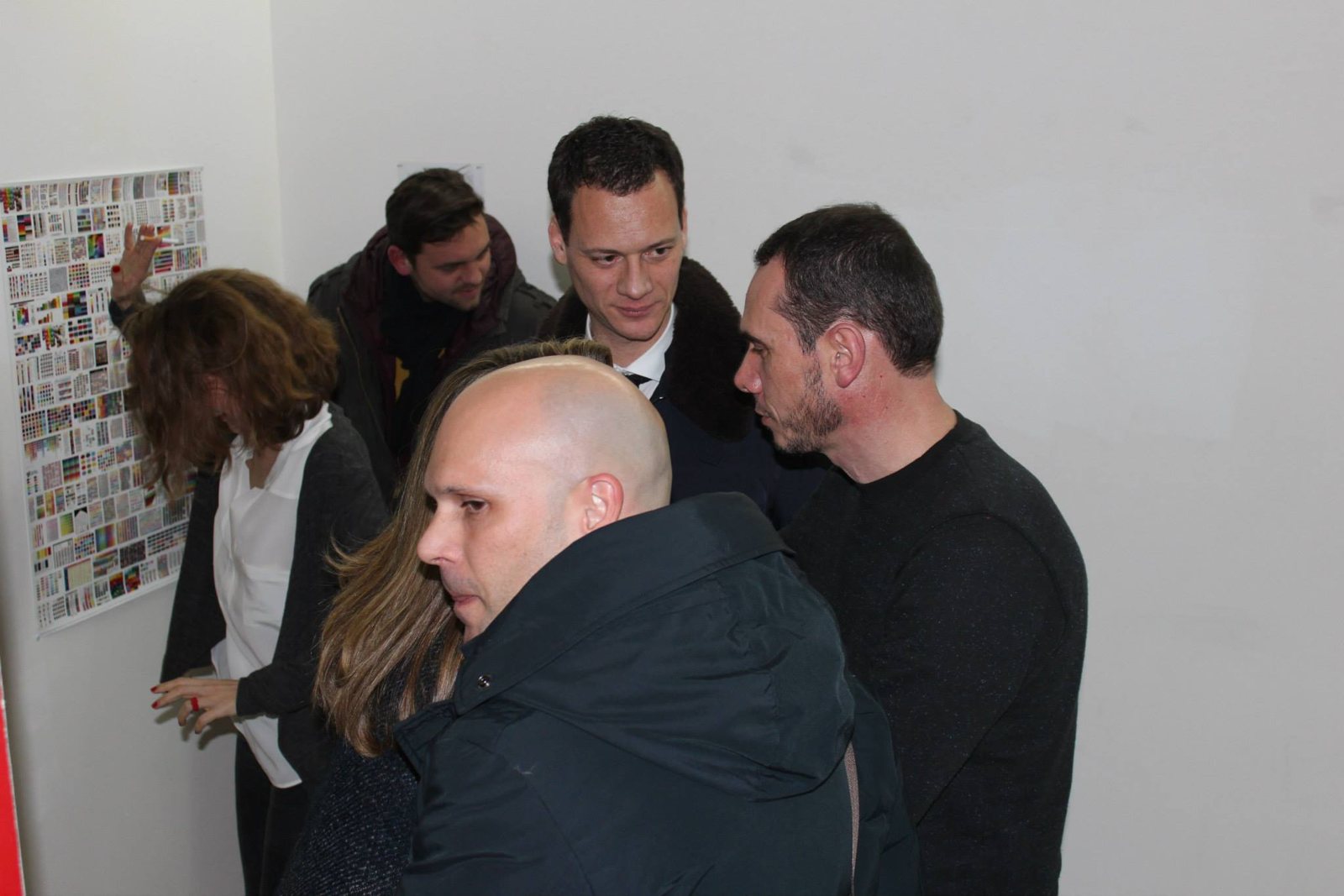 Ideal Corpus feat Matthieu Clainchard — vie du vernissage, La GAD Marseille, 2014